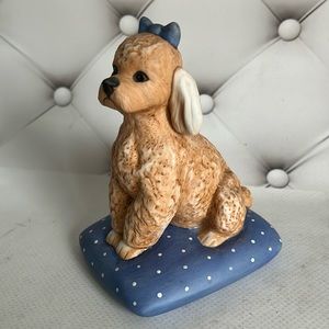 Franklin Mint Figurine Poodle 1987